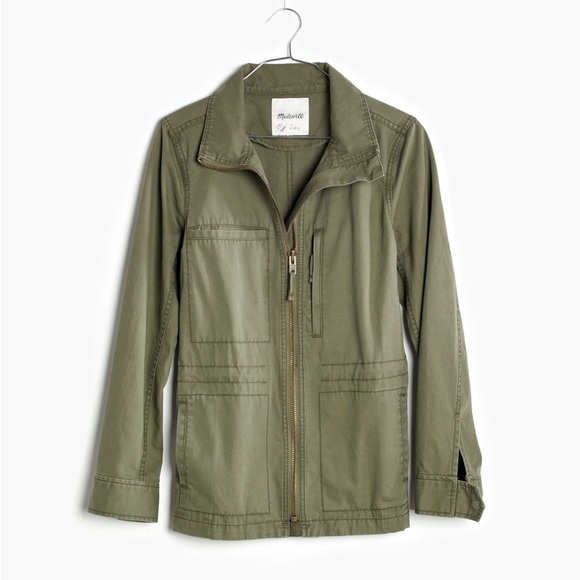 Madewell Fleet jacket in Olive Green size medium - Picture 6 of 7
